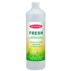 Biodor FRESH Grün Konzentrat 1000ml Mikrobiologisch + Biodor Original Sprühflasche