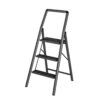WENKO Alu-Klapptrittleiter Compact 3-stufig Dunkelgrau -Sauber Lieferungen Geschäft 01814f17 40f0 412e bc7c b96e5d1ec7e9