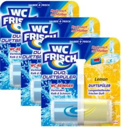 WC Frisch Duo-Duftspüler Lemon 4er Pack WC-Duftstein 4x1 Stück WC Reiniger 12 WC Frisch Duo-Duftspüler Lemon 4er Pack WC-Duftstein 4x1 Stück WC Reiniger -Sauber Lieferungen Geschäft 025b5857 6577 4594 a226 33564a687d51 2