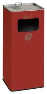 Kombiascher, HxBxT 660x230x230mm, Korpus Stahl Anthrazit, M. Kippensieb 8 Kombiascher, HxBxT 660x230x230mm, Korpus Stahl Anthrazit, M. Kippensieb – Bild 6