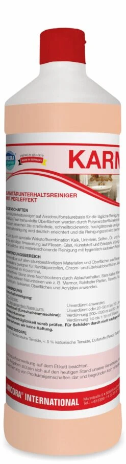 ARCORA Sanitärunterhaltsreiniger BILANZ FRESH, 1L -Sauber Lieferungen Geschäft 0297cfc1 ec50 44fb 908a f465e93bb1e3