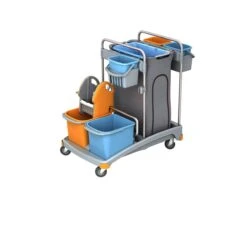 CleanSV® Reinigungswagen Abfallwagen, Müllsackhalter 2 X 70 Liter Mülltrennung Mit Pedal, Größe 69 Cm X 55 Cm X 100 Cm -Sauber Lieferungen Geschäft 038b7816 1ad4 4ce1 8599 bb850a97eb8e