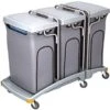 CleanSV® Dreifacher Müllentsorgungswagen 3 X 120l Mit Abdeckung - Variante Mit Deckel -Sauber Lieferungen Geschäft 03a6ebd7 0969 4231 8a3e e43ee7f089f6