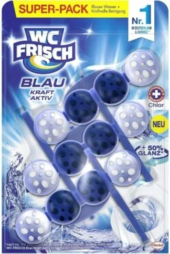 WC FRISCH Kraft Aktiv Blauspüler Chlor 9x150g WC Reiniger Toilettenreiniger 14 WC FRISCH Kraft Aktiv Blauspüler Chlor 9x150g WC Reiniger Toilettenreiniger -Sauber Lieferungen Geschäft 049dd990 e04a 49ec ad58 e62cc2e536c0