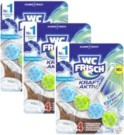 WC FRISCH Kraft Aktiv Violettspüler Magnolie 3x50g WC Reiniger Reinigung -Sauber Lieferungen Geschäft 0800cf4d 0fbe 43bb 9333 7c7e1873a3be 2