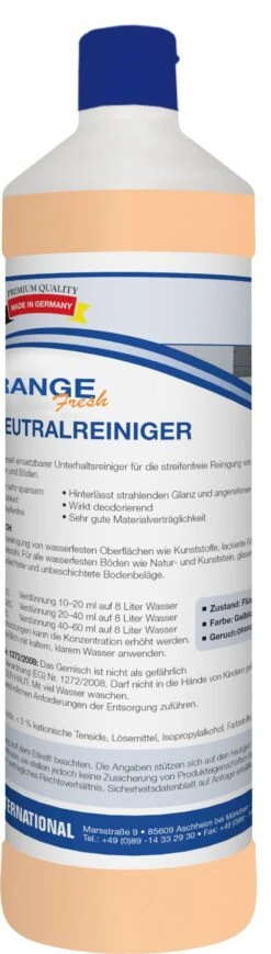 ARCORA Duft-Neutralreiniger ORANGE FRESH, 10L -Sauber Lieferungen Geschäft 08823fe0 f0ab 4532 91b3 de34686b67b4 1
