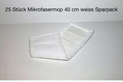 CleanSV® Profi Microfasermop Weiss 5 Stück Pack 40 Cm -Sauber Lieferungen Geschäft 089194d8 b055 4d46 a7f3 0e6463d5204b 3