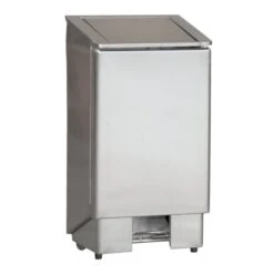 Chefgastro Mülleimer Mit Fusspedal 60L BxTxH 370x400x800mm