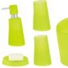 Spirella Badezimmer Set, 6-teiliges Badzubehör Move Seifenspender, WC-Bürste, Seifenschale, Kosmetikeimer Und Zahnputzbecher Grün -Sauber Lieferungen Geschäft 0da40dd1 9391 445a b6d7 df01111ced69 1