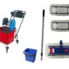 CleanSV Wischset Laschenmop 50 Cm, Ablage + 5 L- Eimer, Reinigungswagen 1 X 18 Liter Eimer, 1 Laschenmop Halter 3 X Laschen Baumwollmop Teleskopstiehl 2 CleanSV Wischset Laschenmop 50 Cm, Ablage + 5 L- Eimer, Reinigungswagen 1 X 18 Liter Eimer, 1 Laschenmop Halter 3 X Laschen Baumwollmop Teleskopstiehl -Sauber Lieferungen Geschäft 0e2670da 7257 48c9 aa19 d6a3756df3ac