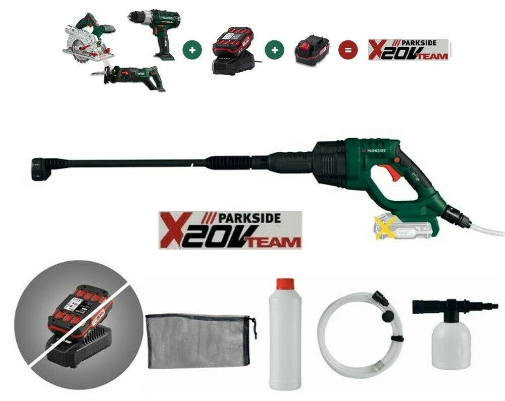 Bosch Akku-Reinigungsgerät Für Den Außenbereich - Fontus (mit 1 Akku 2,5Ah Und Ladegerät) 4 Bosch Akku-Reinigungsgerät Für Den Außenbereich - Fontus (mit 1 Akku 2,5Ah Und Ladegerät) – Bild 2