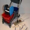 1CleanSV© Aura2 Reinigungswagen Mit Ablage, Wischset Mit 50 Cm Magic Click Klapphalter "steht Von Alleine", 5 X 50 Cm CleanSV Baumwolllmops Und Teleko -Sauber Lieferungen Geschäft 0ef601d0 b148 476c b5a2 6070eb9c233f 1