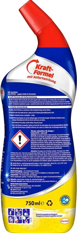 Bref Power WC-KraftGel 15x Effekt 750 Ml WC Reiniger Reinigung Badreiniger -Sauber Lieferungen Geschäft 10ff015f 4bdb 4544 989b 5ea685baeb3e