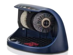 Cosmo Plus Blau (RAL 5013) Schuhputzmaschine, Inkl. 1 Ltr Schuhpolitur (farblos) -Sauber Lieferungen Geschäft 1a71f801 2302 40a2 b38c 79b26e41a539