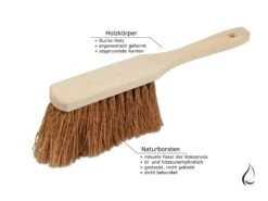 MERXartis Kehrgarnitur `Koko & Hannes` - Kehrblech Verzinkt Und Handfeger Mit Kokos-Borsten Als Kehrschaufel-Set -Sauber Lieferungen Geschäft 1afe18b8 5bdf 4b17 81d0 8548d3965dd5