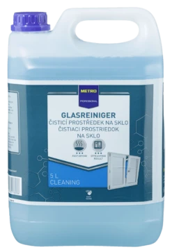 METRO Professional Glasreiniger, Flüssiger Fensterreiniger, 5 Liter
