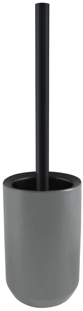 Spirella WC Bürste Toilettenbürste Klobürste "Jaro" Steingut 11 X 41,5 Cm - Schwarz 4 Spirella WC Bürste Toilettenbürste Klobürste "Jaro" Steingut 11 X 41,5 Cm - Schwarz – Bild 2