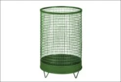 Drahtgitter-Abfallbehälter, F. Außen, 27l, H 430mm, Pfosten-/Wandbefestigung, Korpus Stahl RAL6010, Boden Geschlossen 12 Drahtgitter-Abfallbehälter, F. Außen, 27l, H 430mm, Pfosten-/Wandbefestigung, Korpus Stahl RAL6010, Boden Geschlossen -Sauber Lieferungen Geschäft 1e03a4da d4bb 4ff9 9f6b 35a16ef493e5