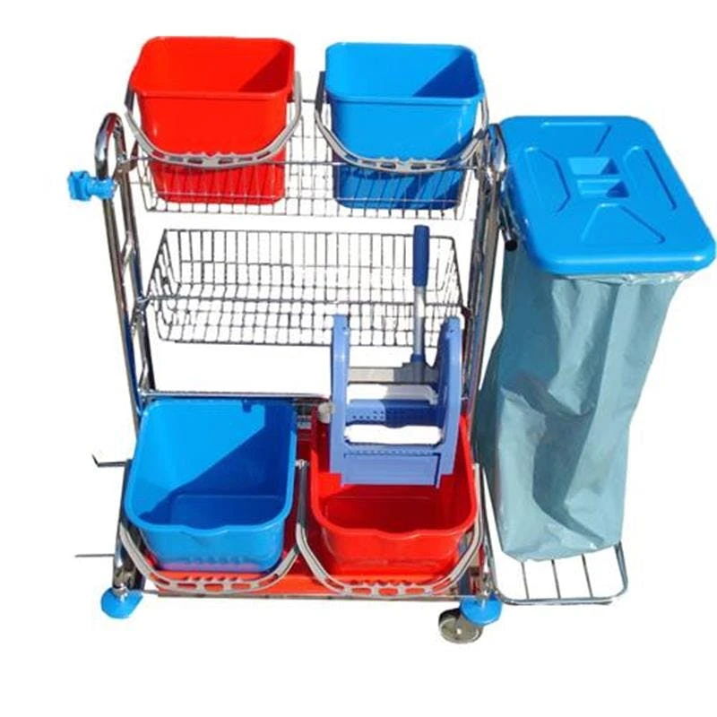 Wisch-Star Serie 204 Reinigungswagen Putzwagen Gerätewagen 7 Wisch-Star Serie 204 Reinigungswagen Putzwagen Gerätewagen – Bild 5