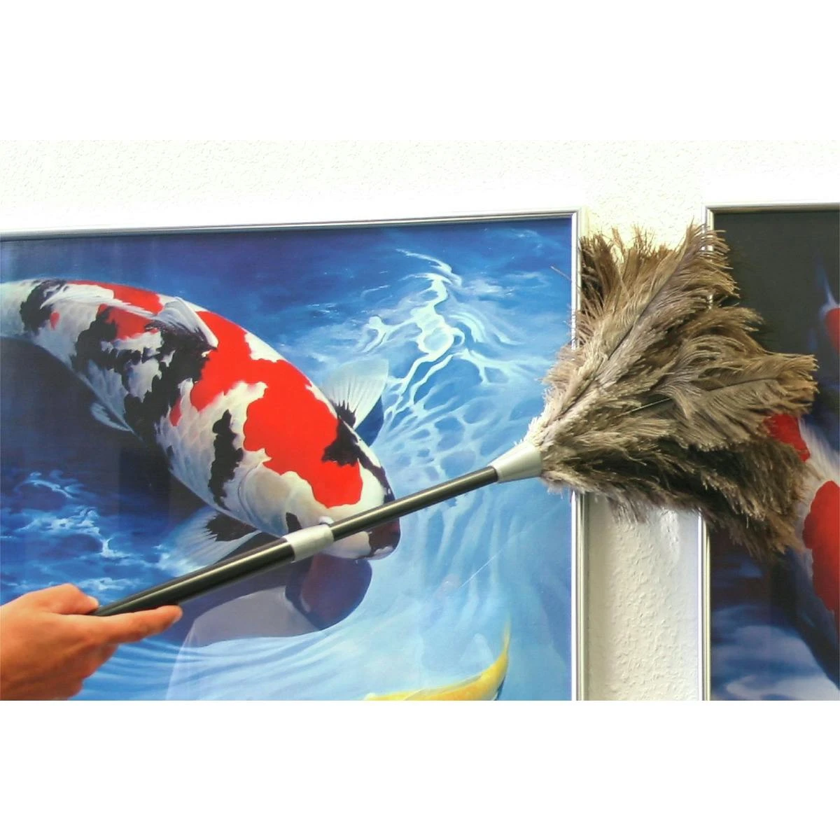 Maximex Staub-Magnet Mit Verlängerbarem Teleskopstiel, Schwarz 8 Maximex Staub-Magnet Mit Verlängerbarem Teleskopstiel, Schwarz – Bild 6