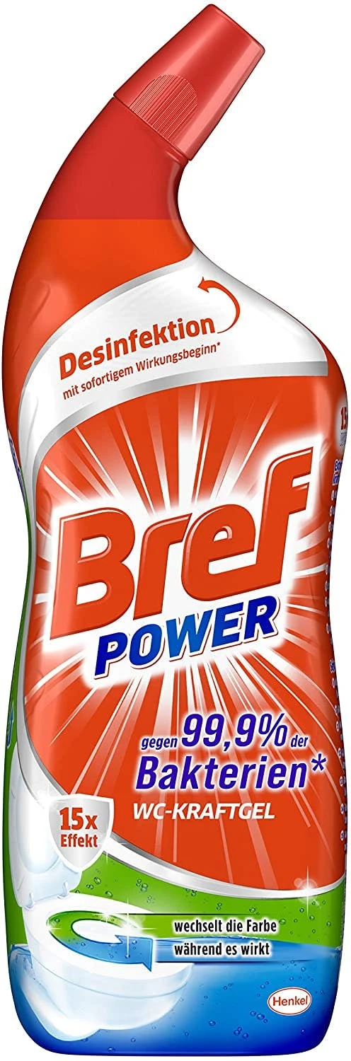 Bref Power WC Krafttabs Reiniger 15x Effekt 325g Abfluss Tiefenreinigung 4 Bref Power WC Krafttabs Reiniger 15x Effekt 325g Abfluss Tiefenreinigung – Bild 2