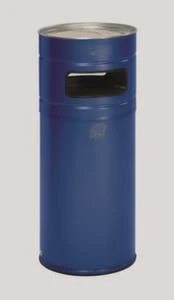 Var Kombiascher, HxØ 990x435mm, 104l, Korpus Stahl Silber, Säulenform, M. Kippensieb 7 Var Kombiascher, HxØ 990x435mm, 104l, Korpus Stahl Silber, Säulenform, M. Kippensieb – Bild 5