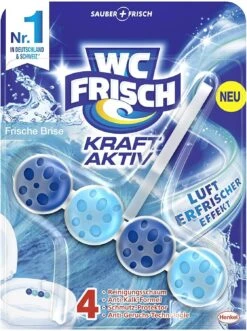 WC-Frisch Kraft Aktiv 4er Pack Duftspüler Frische Brise 4x1 Stück WC-Reiniger -Sauber Lieferungen Geschäft 2bb51bd2 47da 45cb a10e 235083137afe