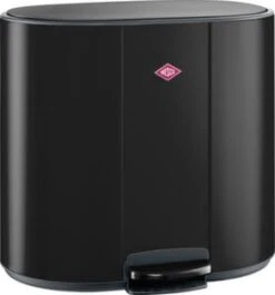 Wesco Abfallbehälter, 1x25/2x12l, HxBxT 540x585x458mm, 3 Öffnung(en), Innenbeh. Kunststoff, Korpus Stahl Mattweiß -Sauber Lieferungen Geschäft 2d720094 724b 4f9b 95a0 e19639956ec0