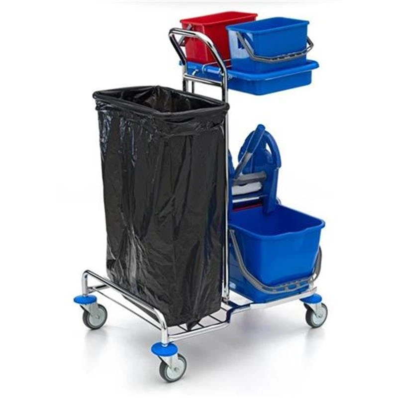 Wisch-Star Serie 204 Reinigungswagen Putzwagen Gerätewagen 8 Wisch-Star Serie 204 Reinigungswagen Putzwagen Gerätewagen – Bild 6