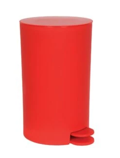 MSV Kosmetikeimer "Osaki" Mülleimer Treteimer Abfalleimer - 3 Liter – Mit Herausnehmbaren Inneneimer - Terracotta Rot -Sauber Lieferungen Geschäft 30b7e139 e45e 489d 95ea 65efdbacb88b 1