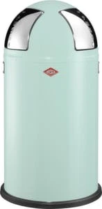 Wesco Abfallbehälter, 2x25l, HxØ 755x400mm, 2 Öffnung(en), Innenbehälter Metall, Korpus Stahl Mint, Kopfteil Mint, Bodenring
