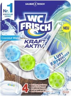 WC-Frisch Kraft Aktiv Duftspüler Coconut Water 3x50g WC Reiniger Reinigung -Sauber Lieferungen Geschäft 33d1d1c8 dc5e 43f2 874f da5a537f5e38 4