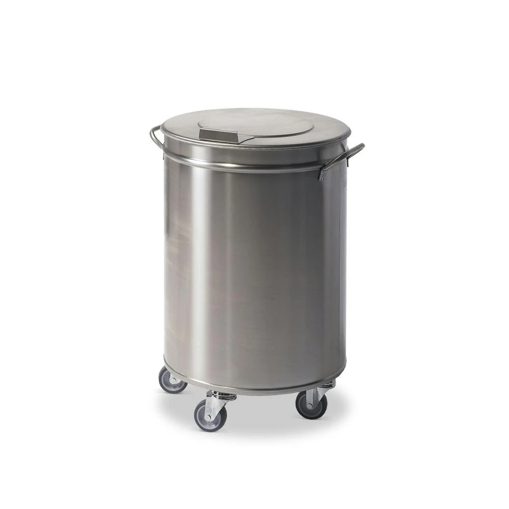 Edelstahl Gastro-Abfallbehälter | AISI 430 Qualität | BxT 50x50 7 Edelstahl Gastro-Abfallbehälter | AISI 430 Qualität | BxT 50x50 – Bild 5