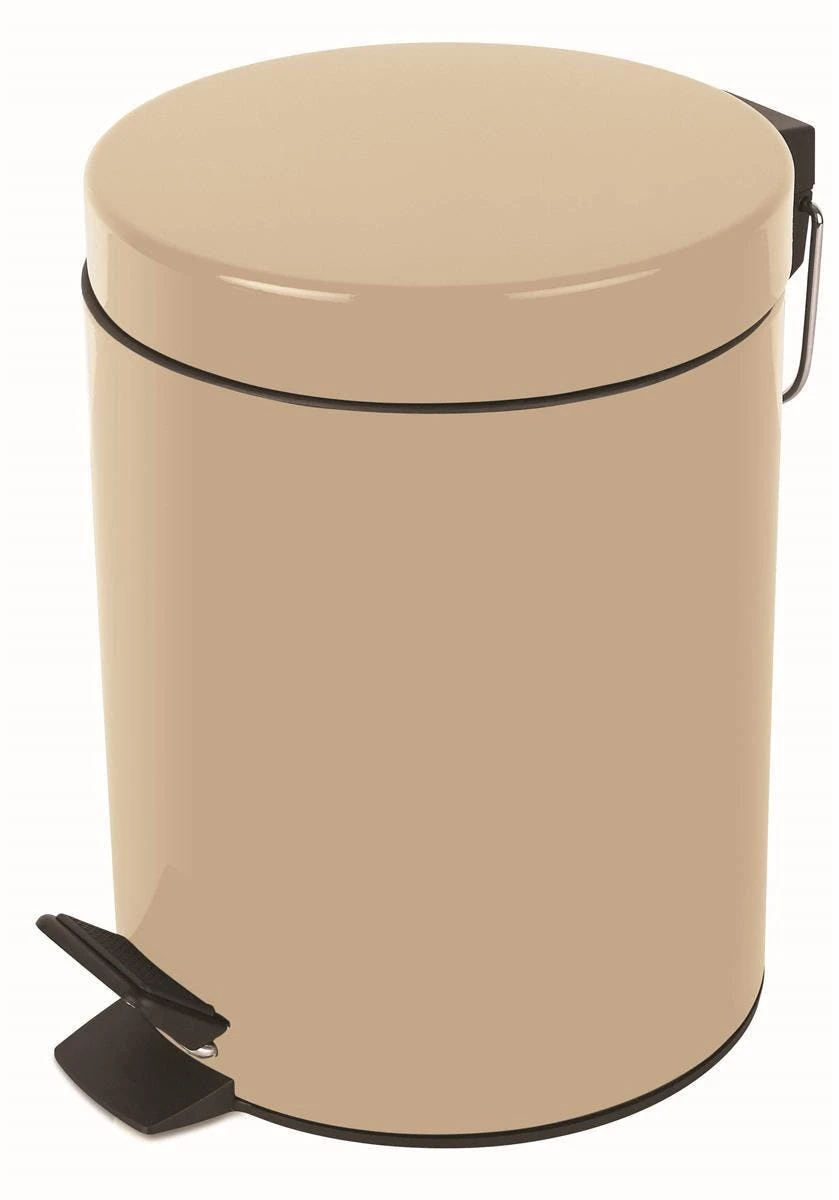 Spirella Kosmetikeimer "Sydney Weiss" Mülleimer Treteimer Abfalleimer - 3 Liter – Mit Herausnehmbaren Inneneimer 4 Spirella Kosmetikeimer "Sydney Weiss" Mülleimer Treteimer Abfalleimer - 3 Liter – Mit Herausnehmbaren Inneneimer – Bild 2