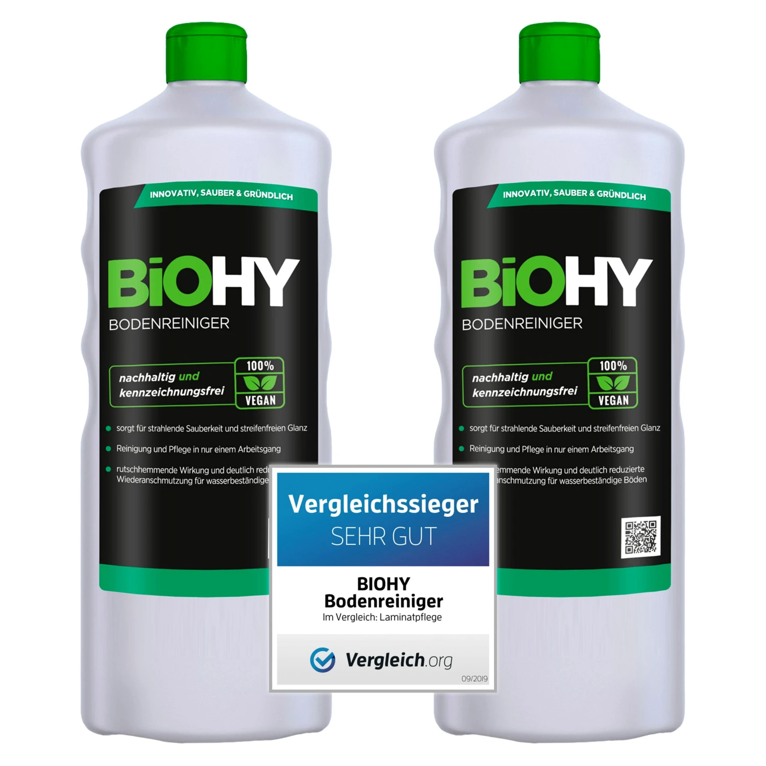 BiOHY Bodenreiniger (1l Flasche) | Konzentrat Für Alle Reinigungsgeräte Und Alle Hartböden | Angenehmer Geruch Und Streifenfreie Reinigung 7 BiOHY Bodenreiniger (1l Flasche) | Konzentrat Für Alle Reinigungsgeräte Und Alle Hartböden | Angenehmer Geruch Und Streifenfreie Reinigung – Bild 5