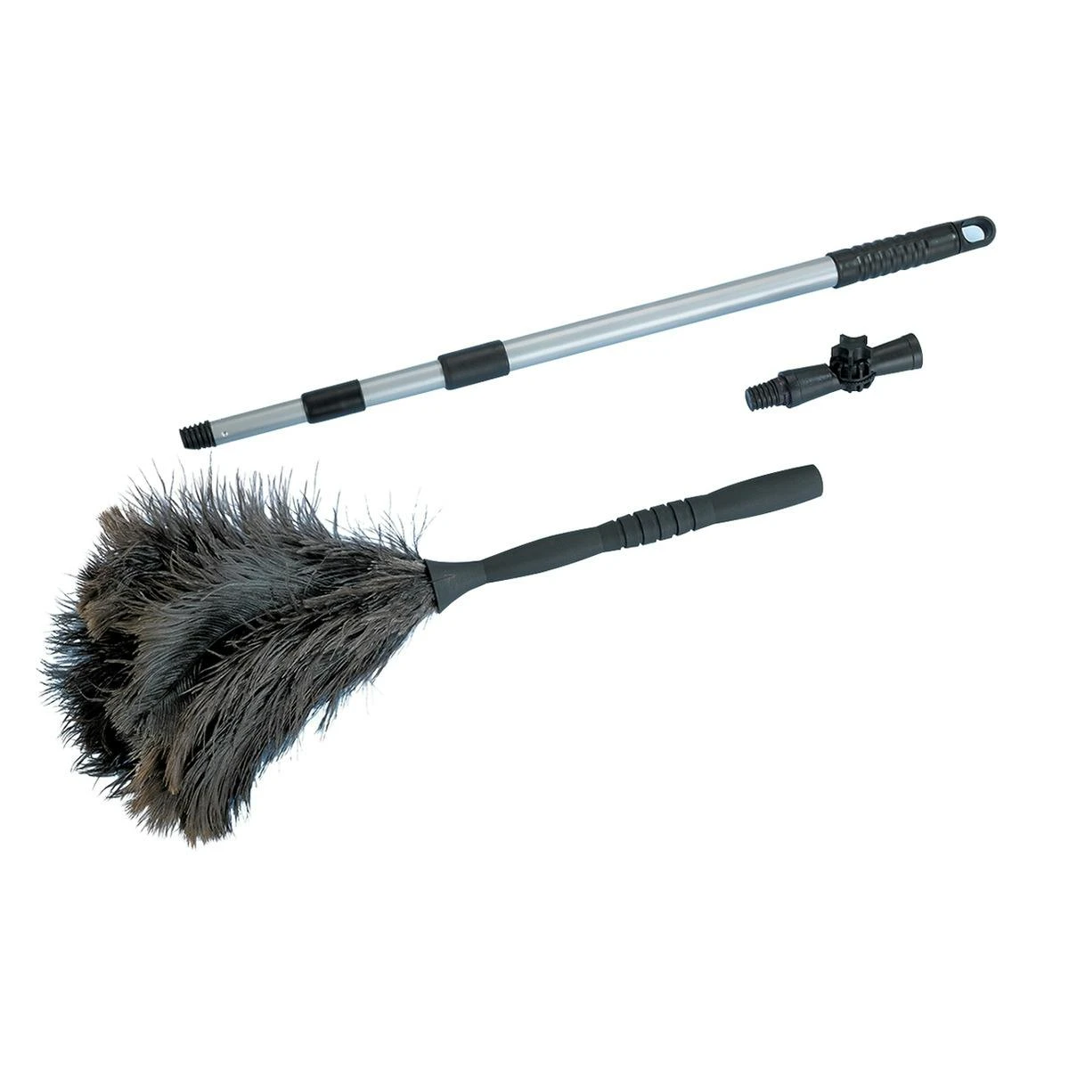 Maximex Staub-Magnet Mit Verlängerbarem Teleskopstiel, Schwarz 5 Maximex Staub-Magnet Mit Verlängerbarem Teleskopstiel, Schwarz – Bild 3