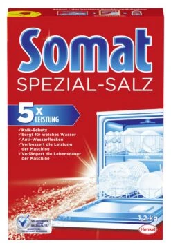 Somat Spezial-Salz Spülmaschinensalz 2x1,2kg Kalkschutz Reinigung -Sauber Lieferungen Geschäft 43a783e2 2911 4914 bf3b f6df14d3e402