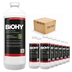 BiOHY Glaskeramik Kochfeldreiniger (3x1l Flasche) | Optimal Zur Reinigung Und Pflege Von Kochfeld Und Induktion | Geeignet Für ALLE GERÄTE -Sauber Lieferungen Geschäft 43dc3c02 54fa 46d0 b96a 03dad21a749e 4