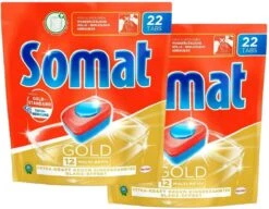 Somat 12 Gold Multiaktiv Spülmaschinentabs 22 Tabs Geschirrspültabs Reinigung -Sauber Lieferungen Geschäft 454f777d d78f 4552 b566 33e7108638ff 1