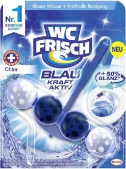 WC FRISCH Kraft Aktiv Blauspüler Chlor 10x50g WC Reiniger Toilettenreiniger -Sauber Lieferungen Geschäft 466eaaba 9d65 4c9f bdb4 45a53085e2c8 1