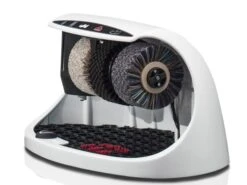 Cosmo Weiss (RAL 9016) Schuhputzmaschine, Inkl. 1 Ltr Schuhpolitur (farblos)