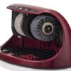 Cosmo Bordeaux (RAL 3004) Schuhputzmaschine, Inkl. 1 Ltr Schuhpolitur (farblos)