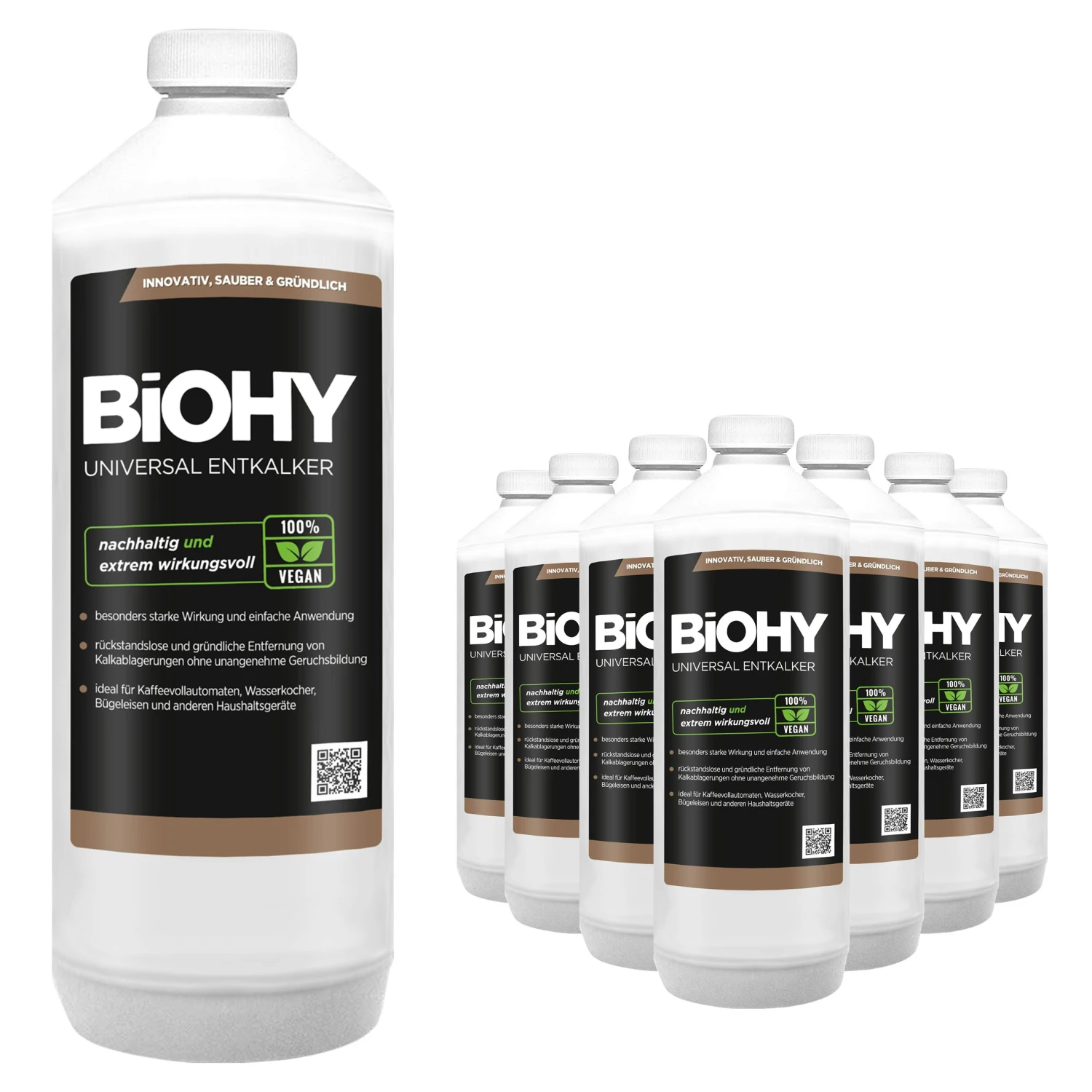 BiOHY Universal Entkalker (10l Kanister) | Konzentrat Für 20 Entkalkungsvorgänge Pro Flasche | Kompatibel Mit Allen Kaffeevollautomaten 6 BiOHY Universal Entkalker (10l Kanister) | Konzentrat Für 20 Entkalkungsvorgänge Pro Flasche | Kompatibel Mit Allen Kaffeevollautomaten – Bild 4