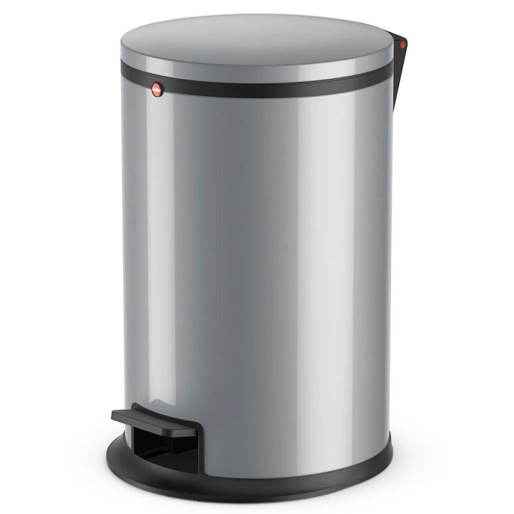 Hailo Tretmülleimer Pure Größe M 12 L Edelstahl 0517-010 4 Hailo Tretmülleimer Pure Größe M 12 L Edelstahl 0517-010 – Bild 2
