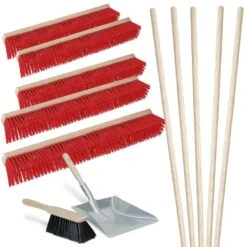 BRB Set, 5X Handfeger, Roßhaar Und Kehrschaufel Aus Stahlblech -Sauber Lieferungen Geschäft 5060e53b 38c2 4c31 a15c fb9ebc614c64