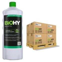 BiOHY Spülmittel (6x1l Flasche) | Frei Von Schädlichen Chemikalien & Biologisch Abbaubar | Glanz- & Fettlöseformel -Sauber Lieferungen Geschäft 5151b791 d202 4633 9dc5 bfefa6da4a29 3