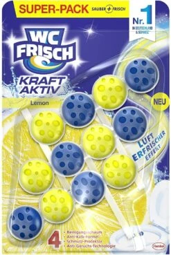 WC-Frisch Kraft Aktiv Duftspüler Lemon 5x150g WC-Reiniger Toilettenreiniger 10 WC-Frisch Kraft Aktiv Duftspüler Lemon 5x150g WC-Reiniger Toilettenreiniger -Sauber Lieferungen Geschäft 5195fc00 f15d 4795 b69f 3a11b58af5d7 4