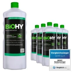 BiOHY Bodenreiniger (2x1l Flasche) | Konzentrat Für Alle Reinigungsgeräte Und Alle Hartböden | Angenehmer Geruch Und Streifenfreie Reinigung -Sauber Lieferungen Geschäft 52baba4b 28e0 4efd 8ab0 9dd228fb94e3 2