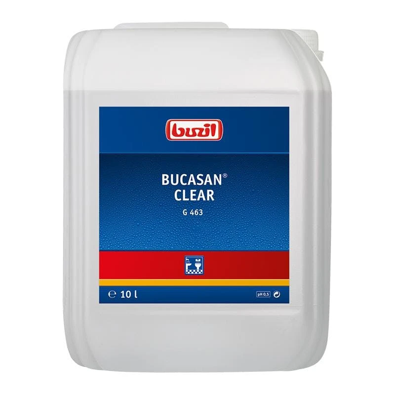 Buzil Bucasan® Clear G 463 Sanitärunterhaltsreiniger 1 L Flasche 4 Buzil Bucasan® Clear G 463 Sanitärunterhaltsreiniger 1 L Flasche – Bild 2