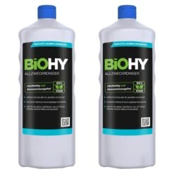 BiOHY Allzweckreiniger Konzentrat (9x1l Flasche) | Schonender Profi - Universalreiniger Für Haushalt Und Auto | Vollständig Biologisch Abbaubar -Sauber Lieferungen Geschäft 54555f15 adb6 4f8f bcd6 53d4ffab52b2 1